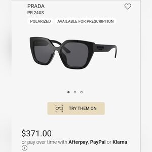 Prada PR 24xs sunglases